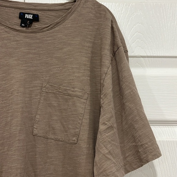 PAIGE Kenneth Crew Murky Mist Mens Size XL - Picture 2 of 8